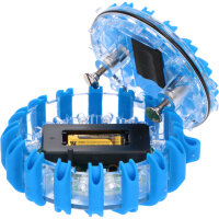 SHADA Sicherheitsleuchte - 2W IP67 CR123 - Blau I 0700501