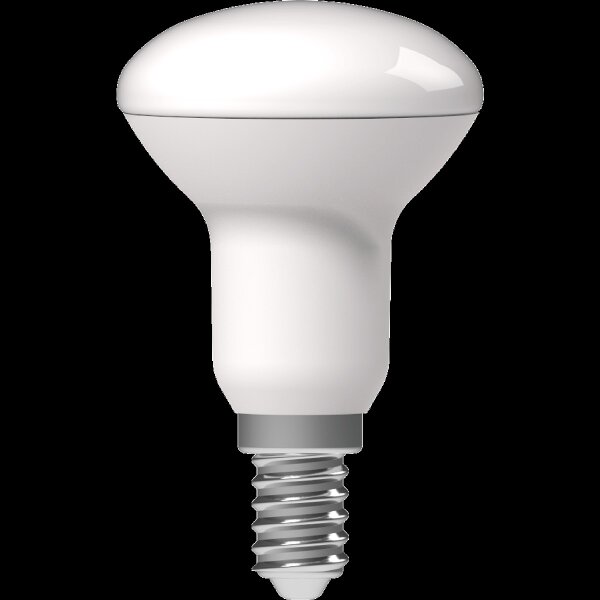 Shada LED SMD-Leuchtmittel Pilzkopf R50 620127 E14 Opal Warmweiß (2700 K), 4,9 W, 470 lm