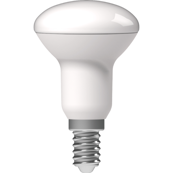 Shada LED SMD-Leuchtmittel Pilzkopf R50 620127 E14 Opal Warmweiß (2700 K), 4,9 W, 470 lm
