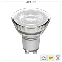 Shada LED SMD Spot MR16 GU10 620120 Klar, Warmweiß (2700 K), 3 W, 230 lm