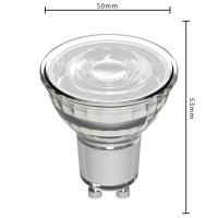 Shada LED SMD Spot MR16 GU10 620120 Klar, Warmweiß (2700 K), 3 W, 230 lm