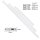 Shada LED Schrankleuchte 401780 silber, 400 mm, mit Wellensensor, CCT 3000-6000 K