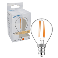 SHADA Led Filament Leuchtmittel - Globe G45 E14 4,5W...