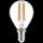Shada LED Filament Leuchtmittel 620147 Globe G45 E14 Klar, 2700 K, 4,5 W, 470 lm