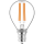 Shada LED Filament Leuchtmittel 620147 Globe G45 E14 Klar, 2700 K, 4,5 W, 470 lm