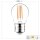 Shada LED Filament Leuchtmittel 620149 Globe G45 E27 Klar, Warmweiß (2700 K), 4,5 W, 470 lm