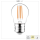Shada LED Filament Leuchtmittel 620149 Globe G45 E27 Klar, Warmweiß (2700 K), 4,5 W, 470 lm