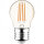 Shada LED Filament Leuchtmittel 620149 Globe G45 E27 Klar, Warmweiß (2700 K), 4,5 W, 470 lm