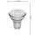 Shada LED SMD Spot MR16 GU10 620121 Klar, Warmweiß 2700 K, 4 W 345 lm, 36° Abstrahlwinkel