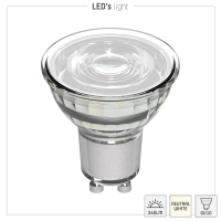 Shada LED SMD Spot MR16 GU10 620122 Klar, Neutralweiß 4000 K, 4 W 345 lm, 36 ° Abstrahlwinkel