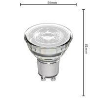 Shada LED SMD Spot MR16 GU10 620122 Klar, Neutralweiß 4000 K, 4 W 345 lm, 36 ° Abstrahlwinkel