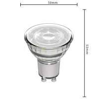Shada LED SMD Spot MR16 GU10 620122 Klar, Neutralweiß 4000 K, 4 W 345 lm, 36 ° Abstrahlwinkel