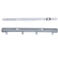 Shada LED Wannenleuchte 2411200, 60 cm, 1x7,5 W, 1125 lm, 4000 K neutralweiß, IP65, austauschbare Röhre