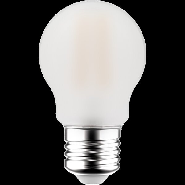 Shada LED Filament Leuchtmittel 620150 Globe G45 Opal E27, 2700 K, 4,5 W, 470 lm
