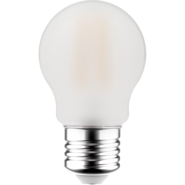 Shada LED Filament Leuchtmittel 620150 Globe G45 Opal E27, 2700 K, 4,5 W, 470 lm
