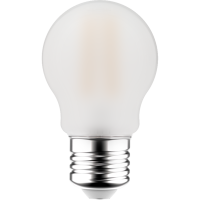 Shada LED Filament Leuchtmittel 620150 Globe G45 Opal E27, 2700 K, 4,5 W, 470 lm
