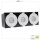Shada LED Einbauspot 810549 Weiß, 3er-Pack, 5 W 2700 K, dimmbar, Ø 68 mm