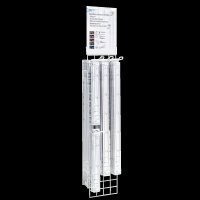 Shada LED Schrankleuchte 401783 Silber, 340 mm, CCT + RGB, mit PIR-Sensor