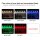 Shada LED Schrankleuchte 401783 Silber, 340 mm, CCT + RGB, mit PIR-Sensor