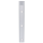 Shada LED Schrankleuchte 401783 Silber, 340 mm, CCT + RGB, mit PIR-Sensor