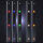 Shada LED Schrankleuchte 401783 Silber, 340 mm, CCT + RGB, mit PIR-Sensor