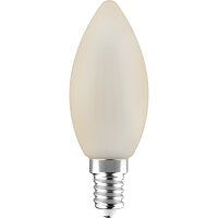Shada LED Filament Kerze 620153 C35 E14 Opal warmweiß, 4,5 W, 470 lm
