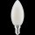Shada LED Filament Kerze 620153 C35 E14 Opal warmweiß, 4,5 W, 470 lm
