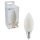 Shada LED Filament Kerze 620153 C35 E14 Opal warmweiß, 4,5 W, 470 lm
