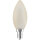Shada LED Filament Kerze 620153 C35 E14 Opal warmweiß, 4,5 W, 470 lm