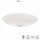 Shada LED Deckenleuchte 800532 mit Bewegungssensor, 8 W, 680 lm, 3000 K warmweiß, IP20, Ø 240 mm