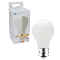 SHADA Led Filament Leuchtmittel - Klassisch A60 E27 4,5W 470lm 2700K Opal 330°  I 0620141