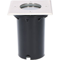 Shada Bodeneinbauleuchte Athene 1000528 Rostfreier Stahl, 1x GU10, IP67