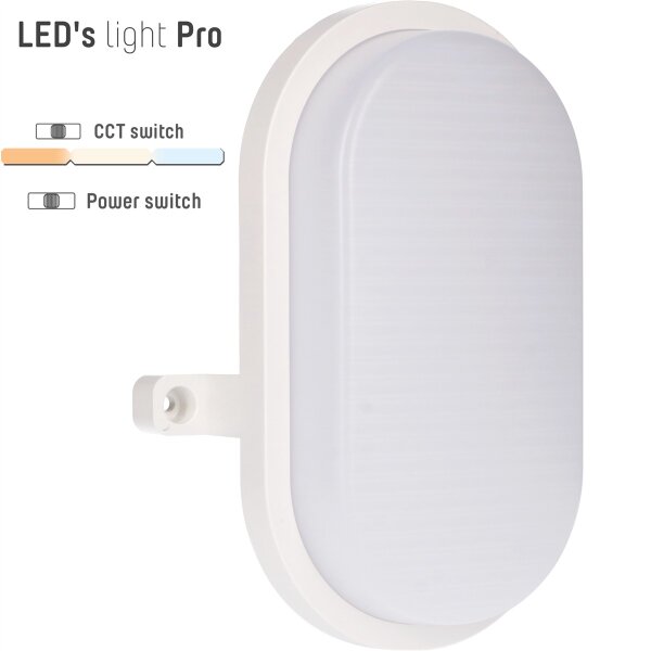 Shada LED Außen-Wandleuchte 810400 Weiß, 9 W, IP65