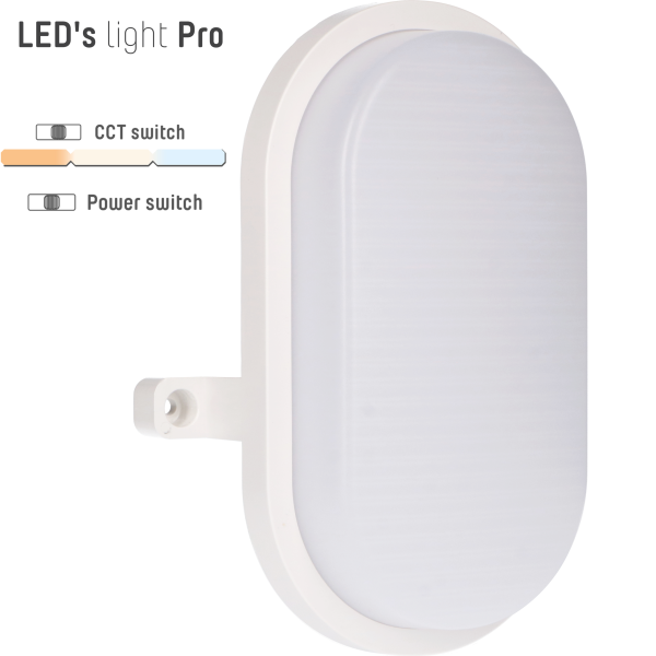 Shada LED Außen-Wandleuchte 810400 Weiß, 9 W, IP65