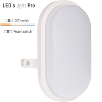 Shada LED Außen-Wandleuchte 810400 Weiß, 9 W, IP65