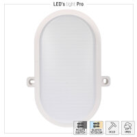 Shada LED Außen-Wandleuchte 810400 Weiß, 9 W, IP65
