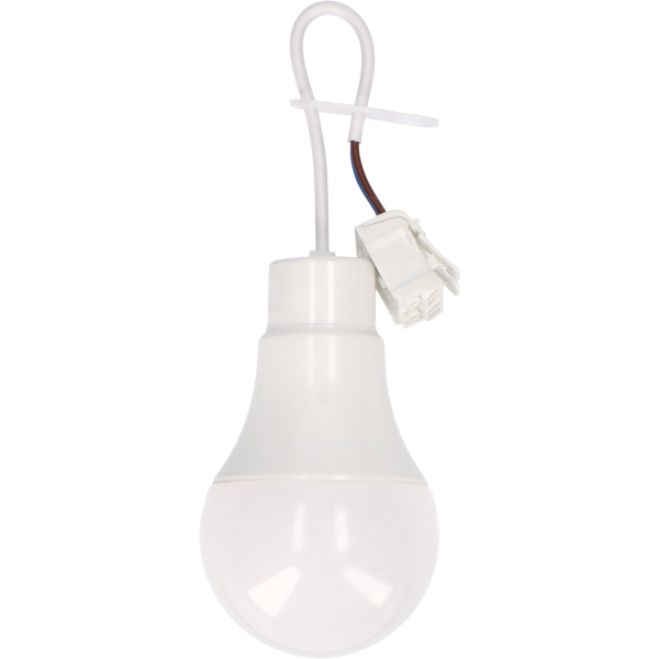Shada Renovierungsfassung 2900062 mit festverbautem Leuchtmittel Klassisch A60, 10 W, 1055 lm, 4000 K, 160 °, bruchsicher, mit Push-in Klemme