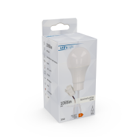 Shada Renovierungsfassung 2900062 mit festverbautem Leuchtmittel Klassisch A60, 10 W, 1055 lm, 4000 K, 160 °, bruchsicher, mit Push-in Klemme