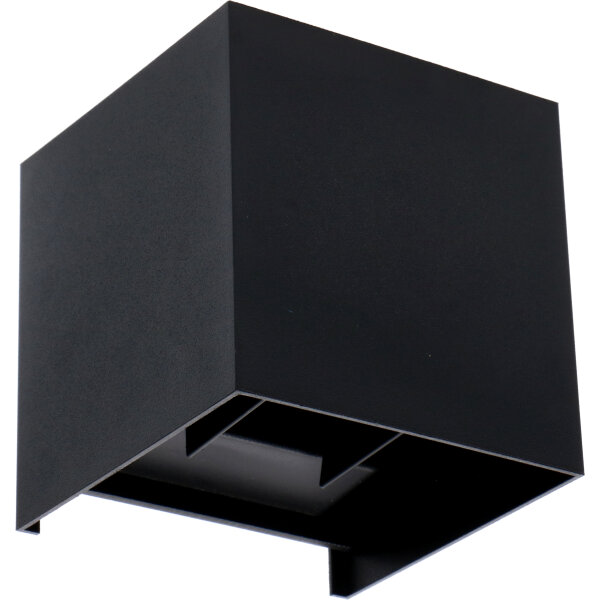 Shada LED Außenwandleuchte Amarillo 1000555 schwarz, IP65, 5,5 W