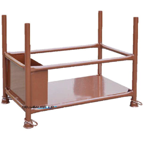 MÜBA Transportpalette für Abschalstütze 15215 lackiert, 1500 kg Tragfähigkeit, 4-fach stapelbar