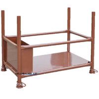 MÜBA Transportpalette für Abschalstütze 15215 lackiert, 1500 kg Tragfähigkeit, 4-fach stapelbar
