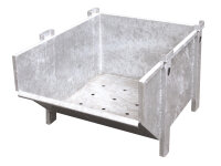 MÜBA Materialbox 25099 verzinkt, stapelbar, 350 L,...