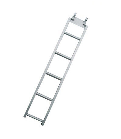 MÜBA Aluminium-Dachgerüstleiter 46038, Länge 1,50 m, zur Verlängerung, 30° bis 60° Dachneigung