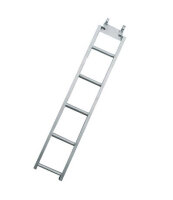 MÜBA Aluminium-Dachgerüstleiter 46038,...