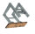 MÜBA Aluminium-Firsteinhängung 11210 für Aluminium-Dachleiter, verstellbare Dachneigung, 0,80 x 0,49 m