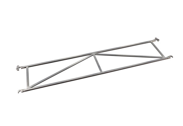 MÜBA Geländerrahmen Typ F für Aluminium-Fahrgerüst, Länge 2,50 m
