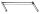 MÜBA Seitenschutz 46036 für Aluminium-Dachgerüst, 3-teilig, klappbar, Absturzsicherung, 4,6 kg