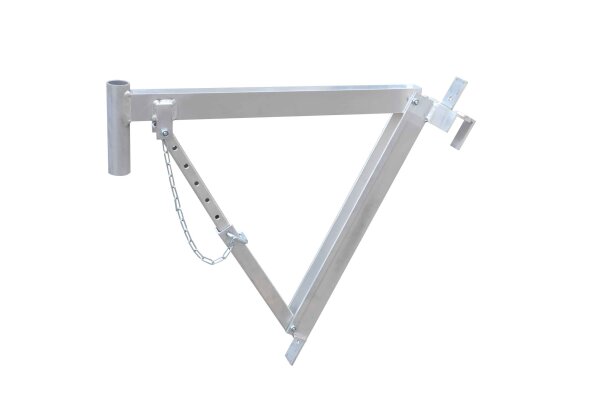 MÜBA Aluminium-Dachständer 11251 Typ 68, 68 cm Ausladung, 30°-65° Dachneigung, 600 kg Belastung
