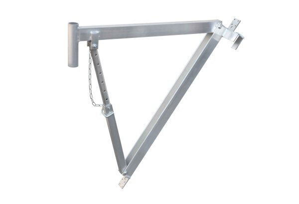MÜBA Aluminium-Dachständer 11252 Typ 80, Dachneigung 30°-65°, 600 kg Tragkraft