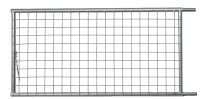 MÜBA Drahtschutzgitter 12300 Stahl verzinkt, 2,00 x 1,00 m, EN 13374 Klasse C